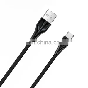 High Quality Zinc Alloy Denim USB Cord Cable Chargeing Usb Data Cable Lightening Cable For Iph/ Type C/Android thumbnail-3