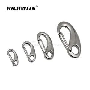 Marine Hardware 304/316 Stainless Steel Egg Shape Spring Hook thumbnail-1