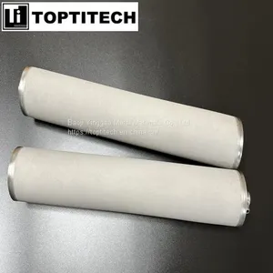 Customized 0.5um Titanium Rod Filter Cartridge Special Interface thumbnail-3