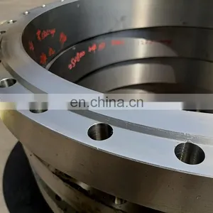 OEM Customized ANSI DIN BS GB ISO Forged Steel Socket Weld Slip on Flat Face Flange Price thumbnail-4