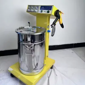 HXC-600A Factory Direct Sales In Line With Human Mechanics Design Powder Cartridge Electrostatic Powder Metal Coating Machine thumbnail-2