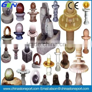 Outdoor Garden Stone Granite Water Fountain thumbnail-4