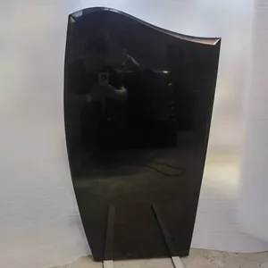 Owinstone-premium Black Naturally Polished Mongolia Black Basalt Monument/ Tombstone/gravestone for Wholesale, Customized Available, Cheap Price thumbnail-3