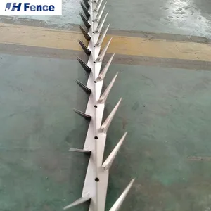 High Quality Anti-Climb Razor Spike Wall Spikes Three Specifications Barbed Wire for Security Purpose thumbnail-2