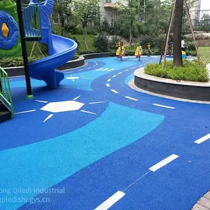 Artificial Turf Production of Epdm Particles, Plastic Field Construction, Artificial Turf for Football Fields thumbnail-1