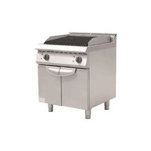 5-Piece Lava Rock Grill Cabinet With 380V Power & 9kW Fan for High-Heat Grilling thumbnail-1