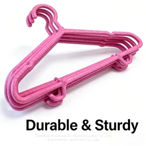 Space Saving Non-slip Metal Hangers Slim Anti-slip Steel Clothes Hangers thumbnail-4