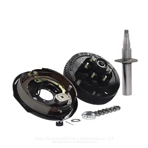 2000 Lb, 5-Hole | Towable RV, Small Trailer, Light-duty Trailer's Brake Drum Assembly Including Electric Brake, Hydraulic Brake and Parking Brake thumbnail-4