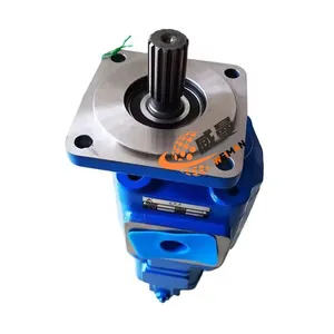 SDLG Original 4120001969 Gear Pump JHP2100/Gj0010C-XF for LG958L Loader thumbnail-2