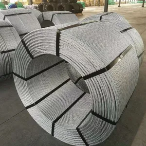 Prestressed Steel Strand Sturdy Reliable Non-Galvanized Steel Wire Rope thumbnail-1