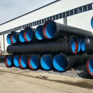 Epoxy Coated Ductile Iron Pipe Corrosion Resistant Chemical Wastewater Pipe thumbnail-4