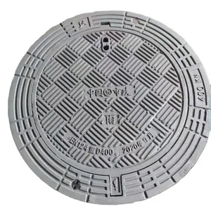 Hot Sale Jingdong Brand ISO 9001 Certified C250 Circular Cast Iron Waterproof Manhole Cover for Road Use thumbnail-6