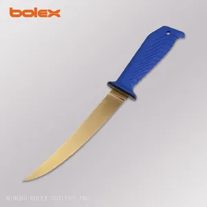 CHINA FACTORY FISH FILLETING FILLET KNIFE FISHERY FOOD FISH KNIVES DIVING FISH HUNTING TOOLS KNIVES SPEAR GUNS Cuchillo Pescado Chino thumbnail-4