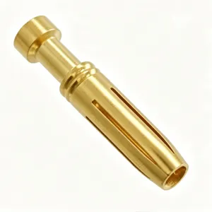 HARTING 09330006216 Han E Female Crimp Contact Gold Plated 1.5mm² AWG16 Heavy Duty Connector thumbnail-1