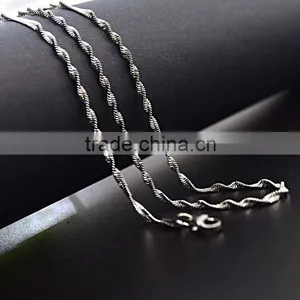Boy and Girl Necklace Jewelry Chain Stainless Steel Supplier's Choice thumbnail-5