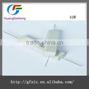 FSQ Series - 10W Fusible Cement Wirewound Flameproof Resistors thumbnail-1