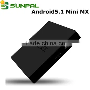 NEW Arrival !!!amlogic S905 Ram 2G Android tv Box Mini mx With Android5.1 OS 2G Ram 16G EMMC Global Media Player thumbnail-1