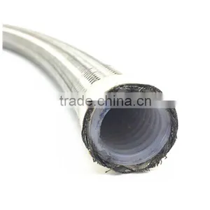 AISI 304 Stainless Steel 1/2'' Corrugated PTFE Tube thumbnail-1