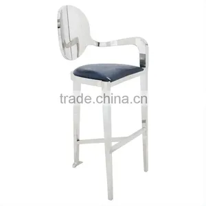 Europe 3 Legs 2013 Bar Chairs With Leather Upholstery thumbnail-1