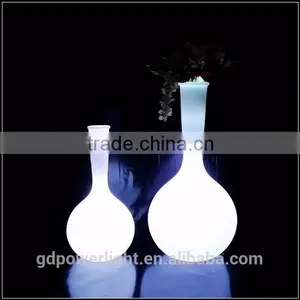 New Led Flower Pot Vases With Remote Control 5210F thumbnail-1