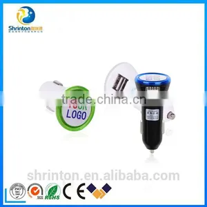 Usb Car Charger Adapter With 2 Ports 5V 1A & 2.1A thumbnail-2
