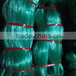 NYLON MONOFILAMENT FISHING NET---0.40MM---55MMSQ---GREEN thumbnail-4
