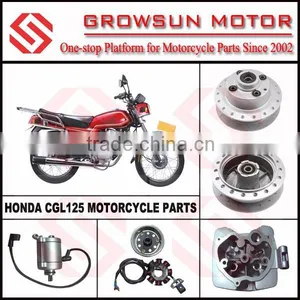 Hon. CGL125 Motorcycle Spare Parts, Rear Hub, Front Hub, Cylinder Head thumbnail-1