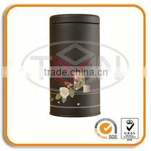 Round Tin Can for Tea thumbnail-1