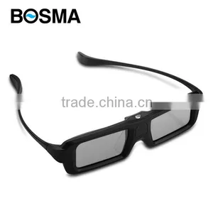 Active Shutter 3D Glasses Support Infared and Blueth Signal for /sony/ChangHong/ Samsung// LG/ PANASONIC 3D TVS thumbnail-1