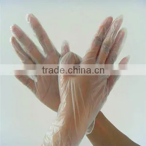 Vinyl Examination Gloves Blue, Clear Vinyl Disposable Gloves, CE ISO Supported Vinyl Hand Use Gloves thumbnail-2