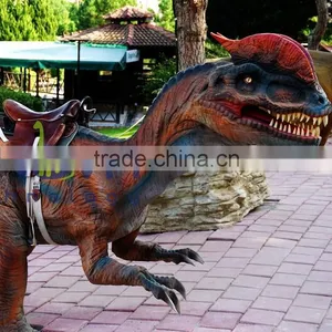 Life-size Automatic Inflatable Animatronic Dinosaur for Amusement Rides thumbnail-1