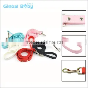 Colorful Soft Leather Walking Decorative Dog Leash thumbnail-1