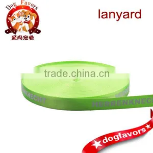 Nylon Jacquard Webbing Logo Printing Luggage Belt Webbing thumbnail-1
