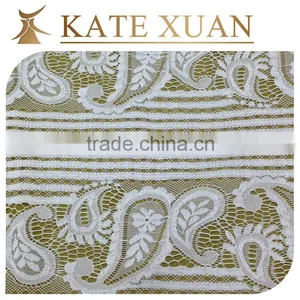 Net Yarn Tulle Embroidery Polyester Netting Lace Fabric thumbnail-5