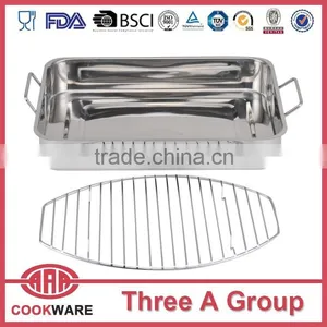 Professional Stainless Steel Tray Sets With Rack thumbnail-1