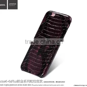 Original HOCO Luxury Shockproof Python Leather Case for IPhone 6Plus 6s Plus Platinum Series Snake Leather Back Cover MT-5777 thumbnail-3