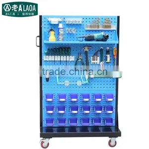 LAOA Double Side Tools Hanger Rack Tool Display Shelf Hardware Tool Hanger Rack thumbnail-1
