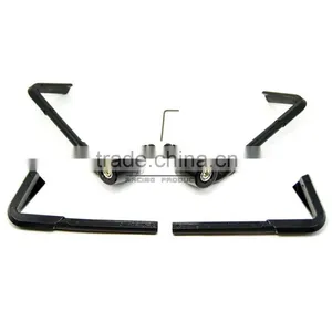 BJ-LG-003 Universal 7/8" 22mm CNC Motorcycle Bent Brake Clutch Lever Guard thumbnail-2