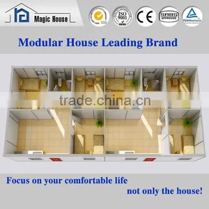 Nice Appearnace Light Steel Structure Ready Made Low Cost Prefab Duplex House Supplier's Choice thumbnail-2