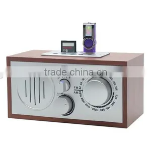 Donguan High Quality Wooden Radio With USB thumbnail-1