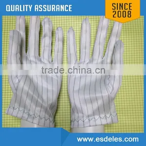 Competitive Price Antistatic pu Fingertips Carbon Gloves thumbnail-3