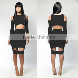 2014 White Hot Sexy Cut Out Dresses thumbnail-6
