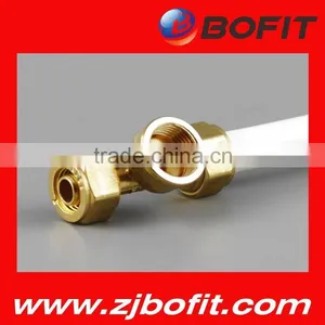 Super Quality Hot Sell 90 Degree al Pex Brass Elbow Fitting OEM Available thumbnail-1