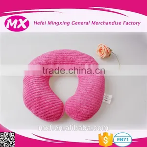 Microwaveable HIGH QUALITY Flax Seed and Lavender Massage U Shape Neck Pillow From China thumbnail-1