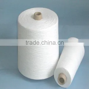 High Quality White Open End Recycled Cotton Polyester Knitting and Weaving Yarn thumbnail-4