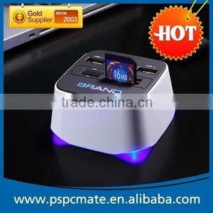 Promotional Gift Light-Up Combo USB HUB With Card Reader With LED Logo thumbnail-2
