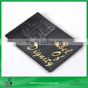 Sinicline Custom Made Debossed Leather Label for Jeans in Different Color thumbnail-4