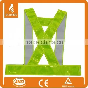 PVC Reflective Tape Cheap Style Safety Vest thumbnail-2