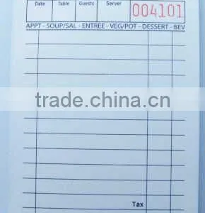 2016 Fast Selling Waiter Pads From TimiPaper CT-101 thumbnail-1
