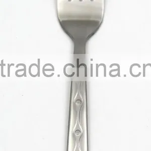 China Safe Stainless Steel Fork for Eating Cupcake thumbnail-3